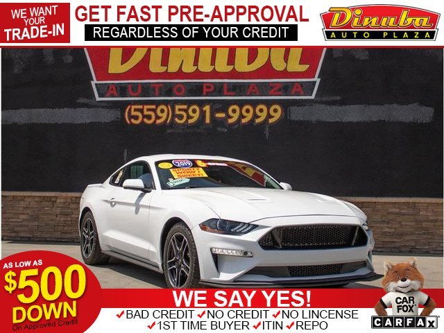 WHITE, 2019 FORD MUSTANG Image 