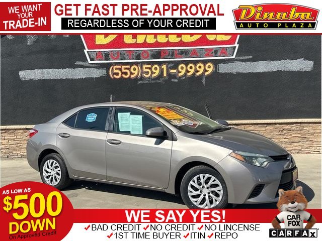 2014 TOYOTA COROLLA for sale in DINUBA
