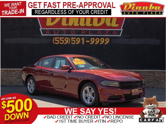 BURGUNDY, 2020 DODGE CHARGER Image 