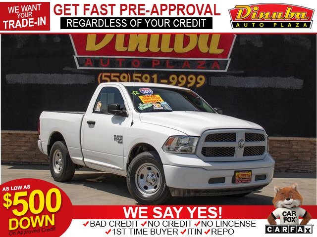 WHITE, 2019 RAM 1500 CLASSIC REGULAR CAB Image 