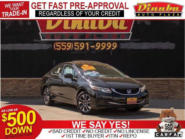 2015 HONDA CIVIC for sale in DINUBA