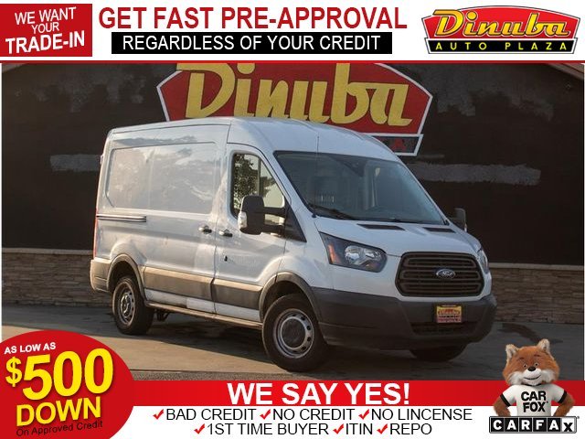 WHITE, 2019 FORD TRANSIT 250 VAN Image 