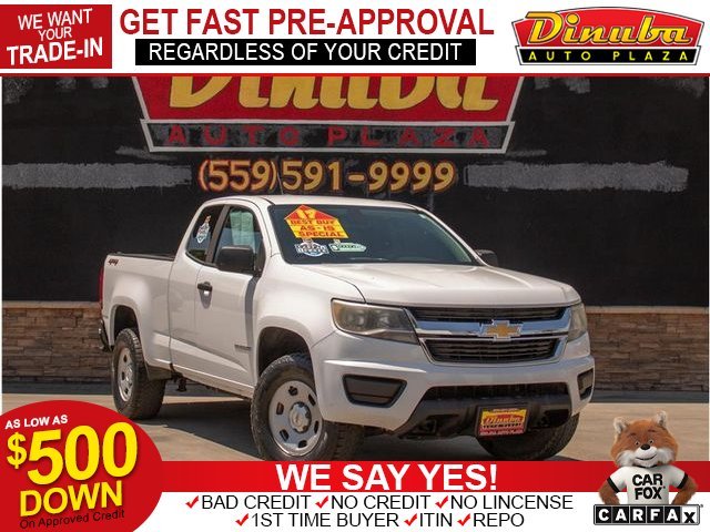 2017 CHEVROLET COLORADO EXTENDED CAB for sale in DINUBA