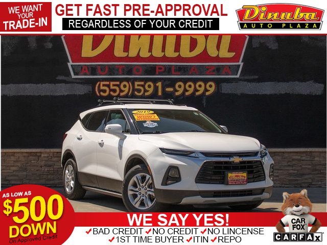 WHITE, 2019 CHEVROLET BLAZER Image 