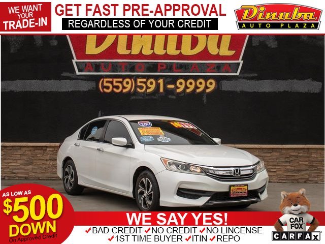 WHITE, 2017 HONDA ACCORD Image 