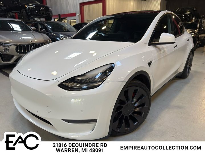 2021 TESLA MODEL Y for sale in WARREN