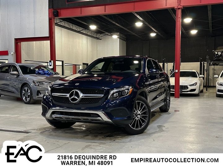 2018 MERCEDES-BENZ GLC 300 4MATIC COUPE for sale in WARREN