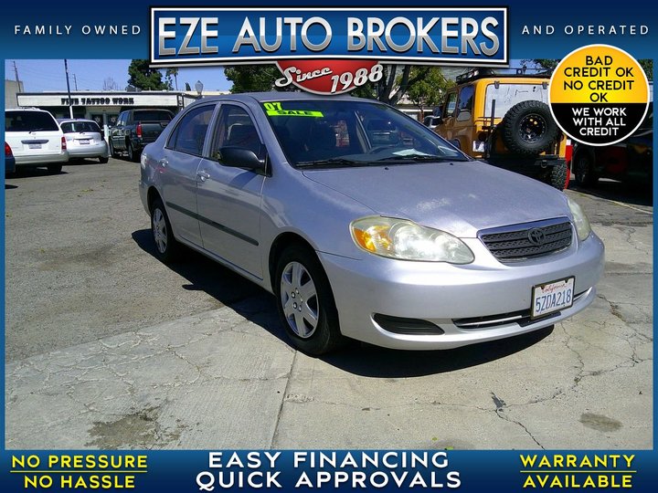 2007 TOYOTA COROLLA for sale in ORANGE