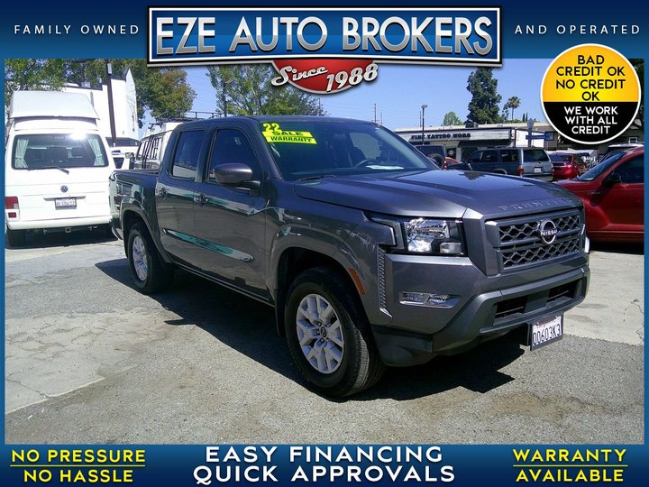 2022 NISSAN FRONTIER CREW CAB for sale in ORANGE