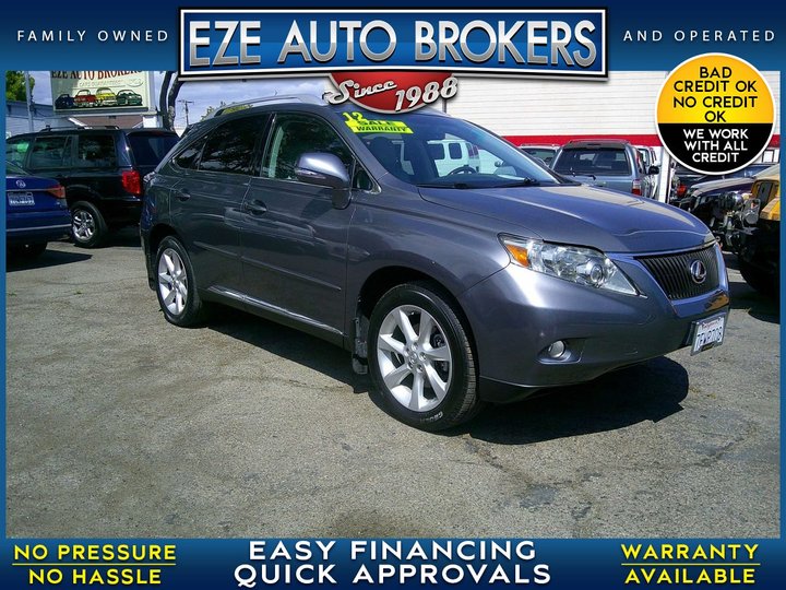 2012 LEXUS RX for sale in ORANGE