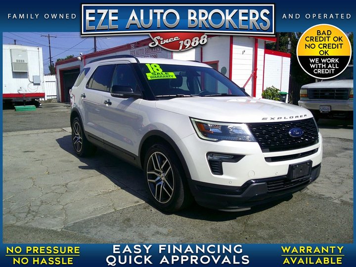 2018 FORD EXPLORER for sale in ORANGE