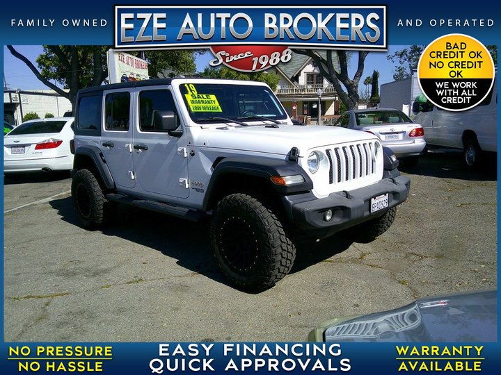 2019 JEEP WRANGLER UNLIMITED for sale in ORANGE