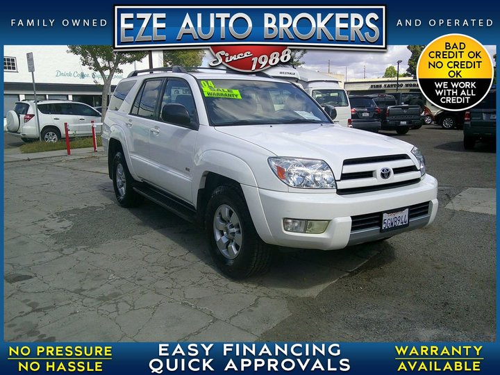 2004 TOYOTA 4RUNNER for sale in ORANGE