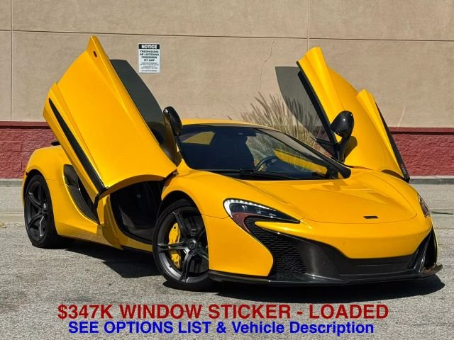 2015 MCLAREN 650S for sale in LA CRESCENTA