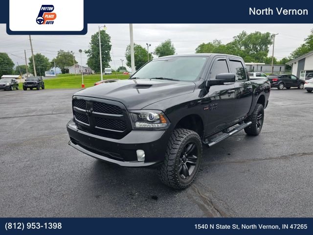 2017 RAM 1500 CREW CAB for sale in NORTH VERNON