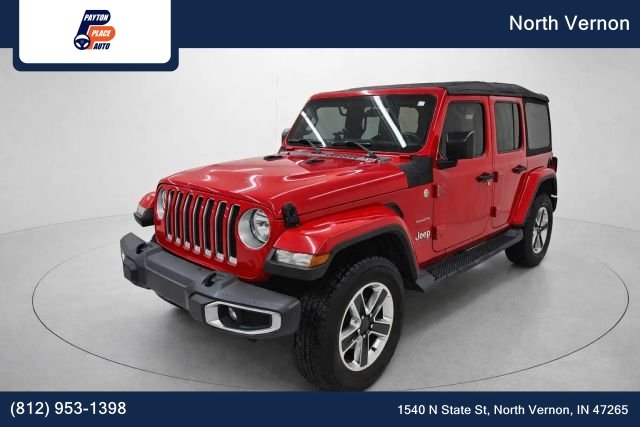 2018 JEEP WRANGLER UNLIMITED for sale in NORTH VERNON