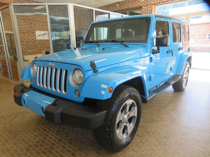 2017 JEEP WRANGLER SAHARA UNLIMITED for sale in MARIETTA