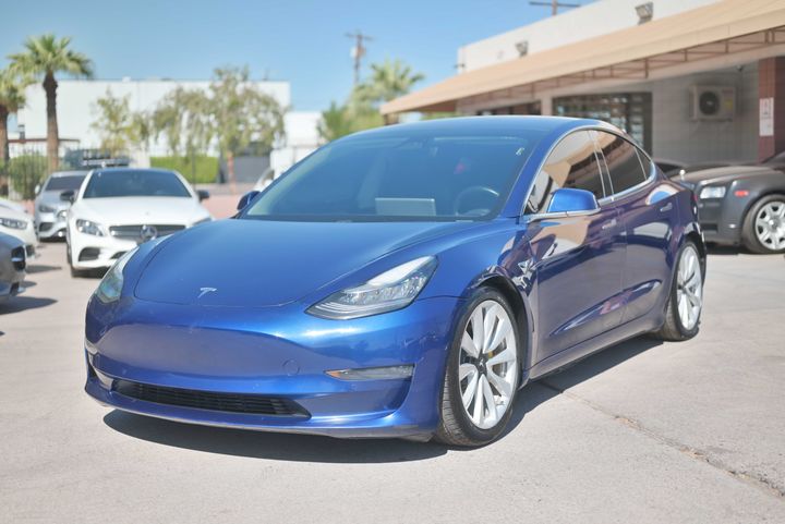 BLUE, 2019 TESLA MODEL 3 Image 