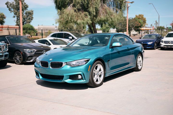 BLUE, 2018 BMW 4 SERIES Image 