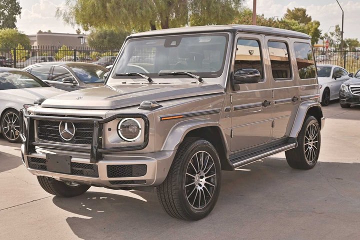 SILVER, 2019 MERCEDES-BENZ G-CLASS Image 