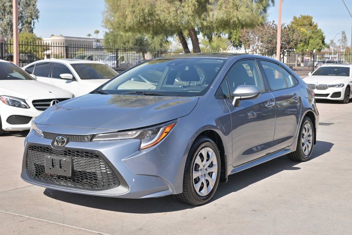 GRAY, 2020 TOYOTA COROLLA Image 