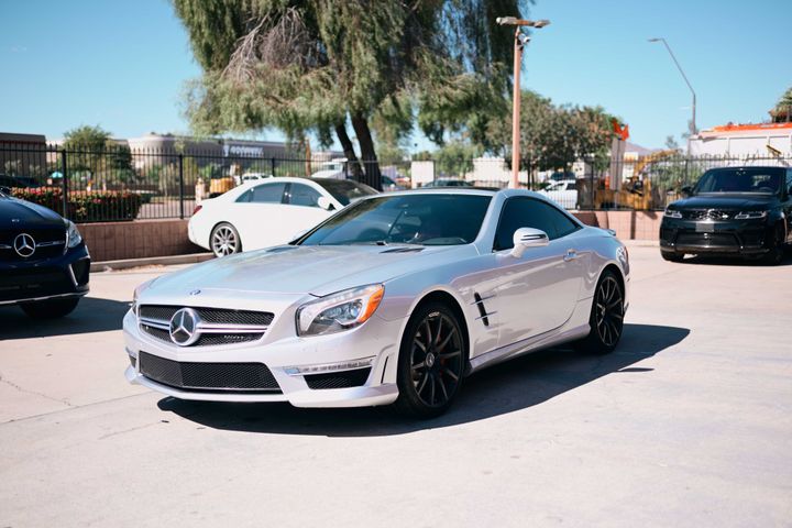 BLACK, 2013 MERCEDES-BENZ SL-CLASS Image 