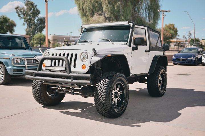 WHITE, 2007 JEEP WRANGLER Image 