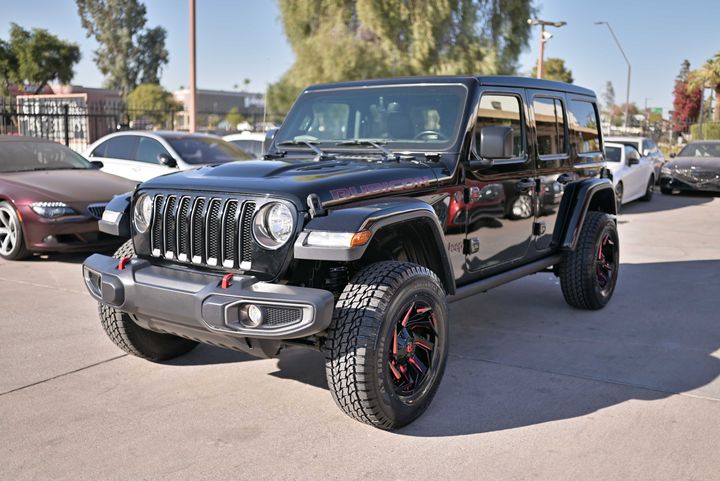 BLACK, 2020 JEEP WRANGLER UNLIMITED Image 