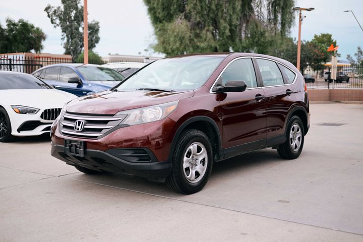 BURGUNDY, 2014 HONDA CR-V Image 