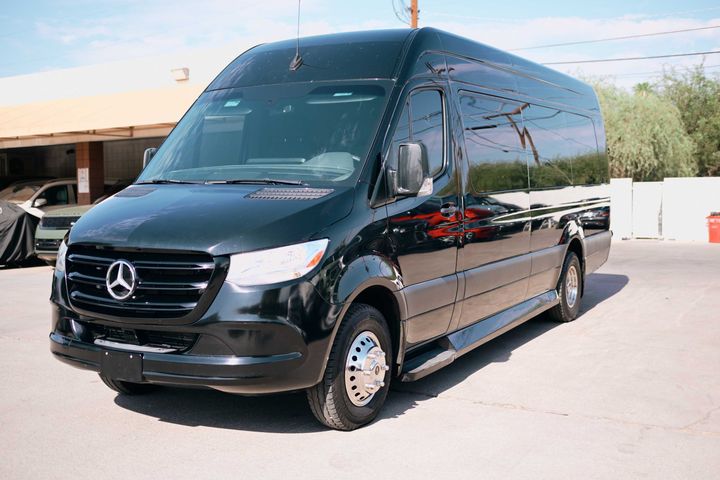 BLACK, 2020 MERCEDES-BENZ SPRINTER 3500 XD CARGO Image 