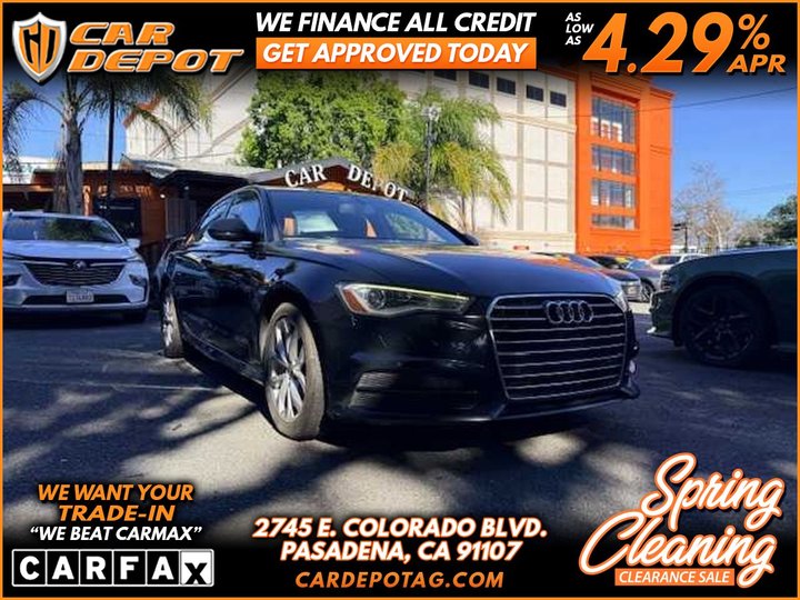 2018 AUDI A6 for sale in PASADENA