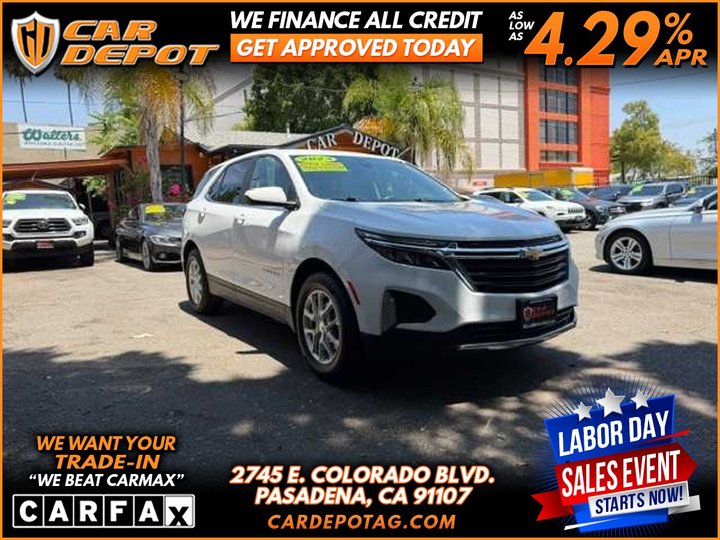 2023 CHEVROLET EQUINOX 1 OWNER SUPER CLEAN for sale in PASADENA