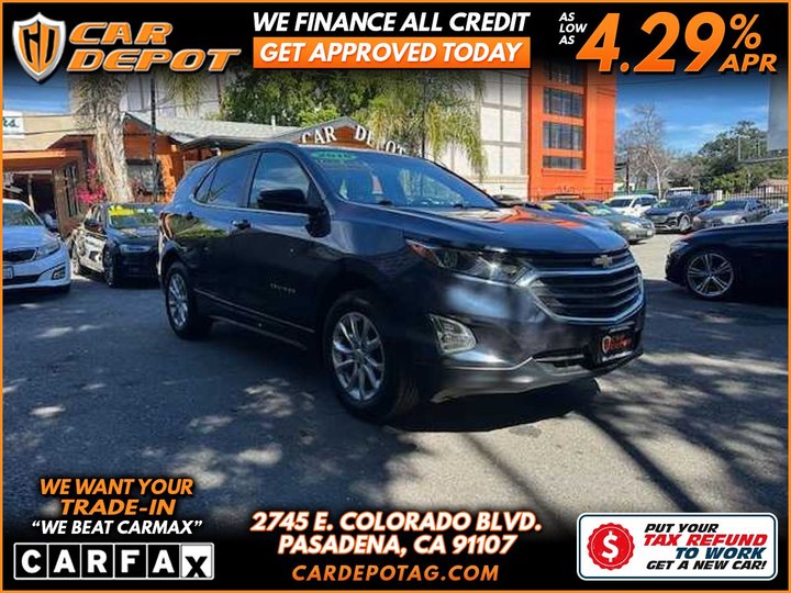 2018 CHEVROLET EQUINOX for sale in PASADENA