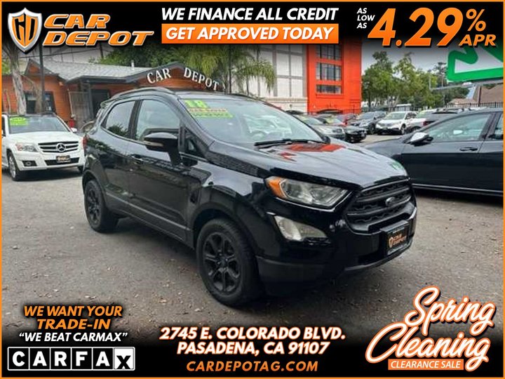 2018 FORD ECOSPORT for sale in PASADENA