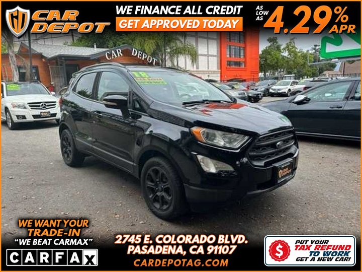2018 FORD ECOSPORT for sale in PASADENA