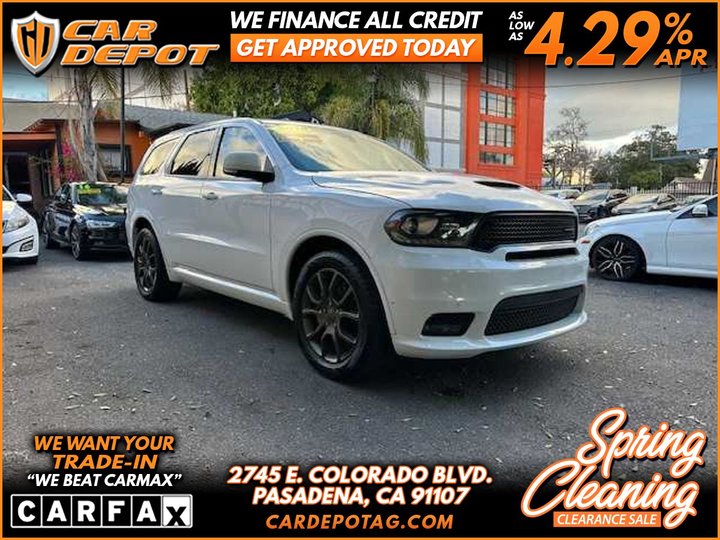2018 DODGE DURANGO for sale in PASADENA