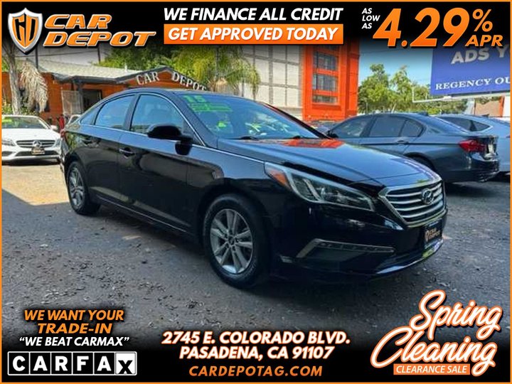 2015 HYUNDAI SONATA for sale in PASADENA