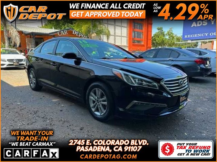 2015 HYUNDAI SONATA for sale in PASADENA