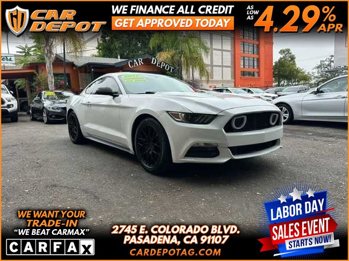 2017 FORD MUSTANG SUPER LOW MILES RARE INTERIOR COLOR for sale in PASADENA