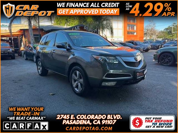 2012 ACURA MDX TECH PACKAGE 1 OWNER SUPER CLEAN for sale in PASADENA