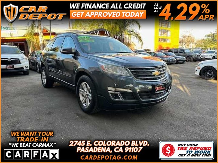 2014 CHEVROLET TRAVERSE for sale in PASADENA