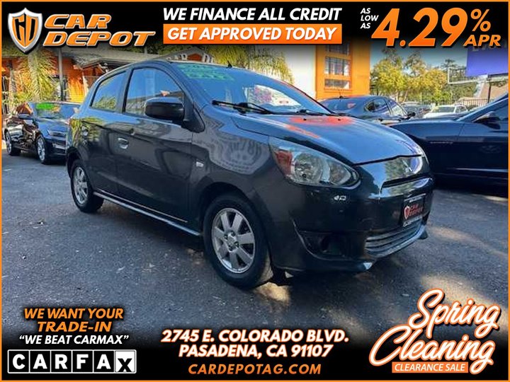2014 MITSUBISHI MIRAGE for sale in PASADENA