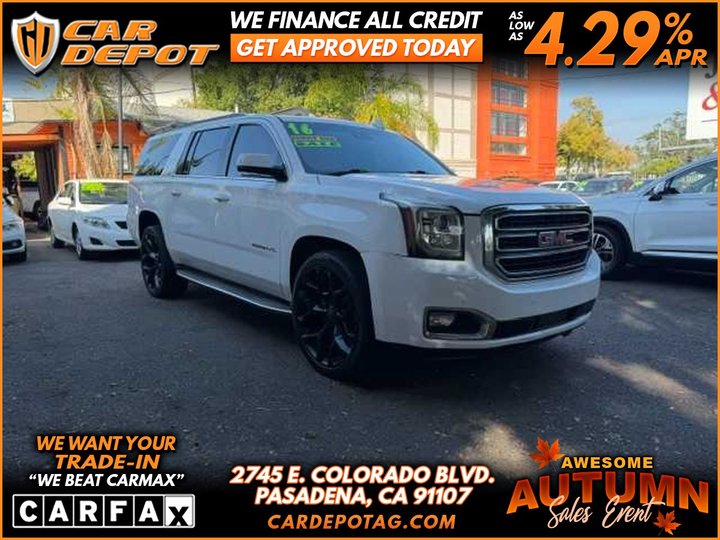 2016 GMC YUKON XL for sale in PASADENA