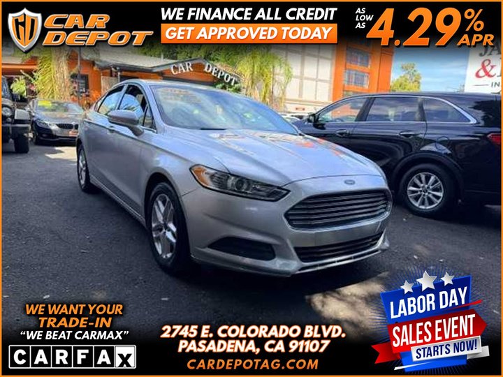 2014 FORD FUSION SUPER LOW MILES for sale in PASADENA