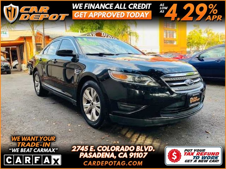 2011 FORD TAURUS for sale in PASADENA