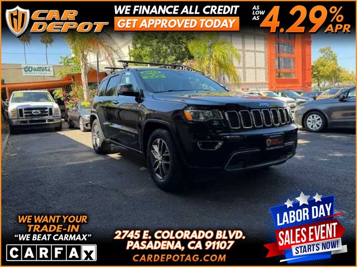 2018 JEEP GRAND CHEROKEE LIMITED 4X4 SUPER CLEAN for sale in PASADENA
