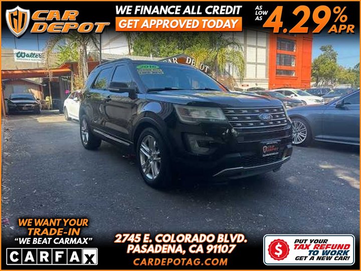 2016 FORD EXPLORER for sale in PASADENA