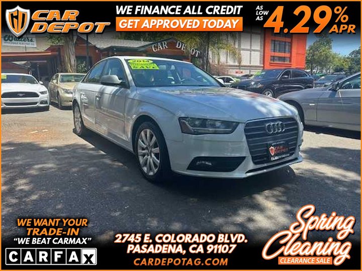2014 AUDI A4 for sale in PASADENA