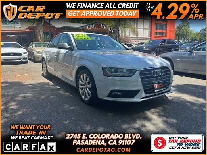 2014 AUDI A4 for sale in PASADENA