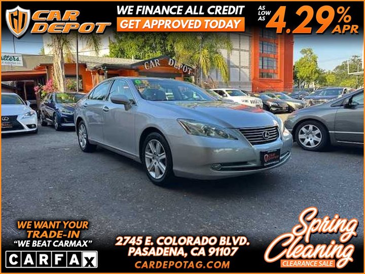 2008 LEXUS ES for sale in PASADENA